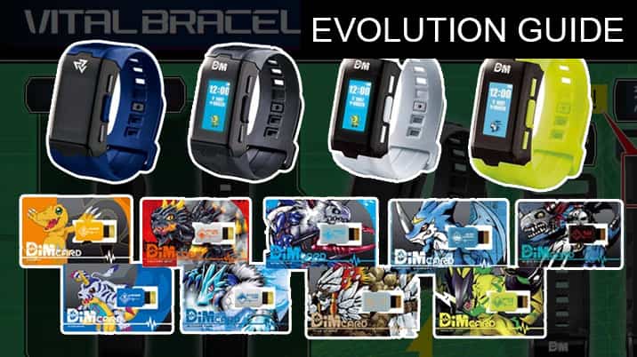 Vital Bracelet Digimon Evolution Guide